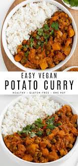 Vegan Potato Curry Recipe Vegan Curry Recipes Curry Recipes Vegan Potato Curry