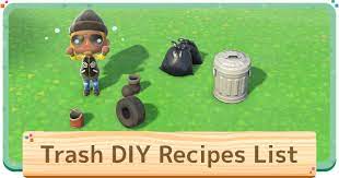 Acnh Trash Diy Recipes How To Get Animal Crossing Gamewith
