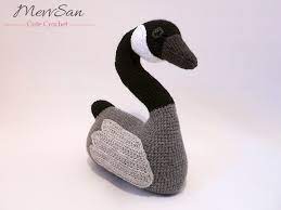 I Approve Of This Super Stylish Canada Goose Amigurumi Honk Honk Stuffed Animal Patterns Crochet Animal Patterns Canada Goose