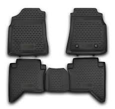 Tailored Rubber Floor Mats Tray 3d Heavy Duty For Toyota Hilux Double Cab 08 16 Ebay