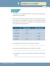 Libro para el alumno grado 5° libro de primaria. Cuanto Es En Total Bloque I Leccion 1 Apoyo Primaria