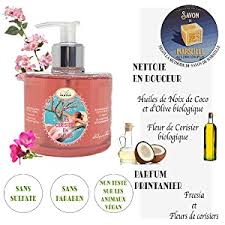 Savon De Marseille Liquide Fleurs De Cerisiers Bio Un Air D Antan 300 Ml Savon Liquide Huile D Olive Savon Liquide Naturel Liquide Sans Sulfate Savon De Marseille Liquide Biologique Amazon Fr Hygiasne Et Soins Du Corps