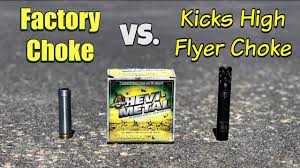 Factory Vs Kicks High Flyer Shotgun Choke Tube Test