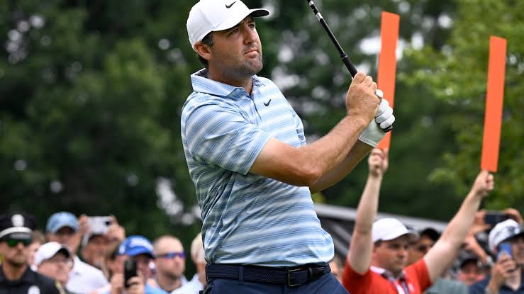 Scottie Scheffler misses out on another sub-60 round and posts 60 for early  target at Travelers