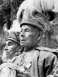 Seminole medicine man Josie Billie at the Florida Folk Festival