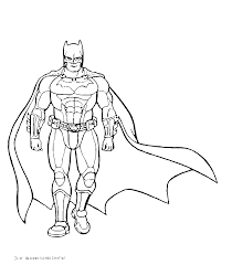 Dibujo Batman Para Colorear