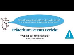 (perfekt) vor 65 millionen jahren starben die dinosaurier aus. Learn German Teil 4 Prateritum Versus Perfekt Youtube