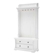 Schuhschrank leona 29124 in naturweiß lasiert im landhausstil, massiv. Weisse Garderobe Landhaus 100cm Breit 190cm Hoch Riadura Garderobe Landhaus Garderobe Weiss Landhaus Mobel