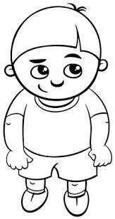 Dibujo blanco y negro imágenes y fotos de stock. Ilustracion De Dibujos Animados En Blanco Y Negro De Nino En Edad Preescolar O Primaria Pagina Para Colorear Nino Ilustraciones Vectoriales Clip Art Vectorizado Libre De Derechos Image 83651236