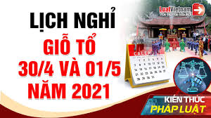 Mặt khác, ngày chiến thắng (30/4) và ngày quốc tế lao động (01/5) của năm 2021 rơi vào thứ sáu và thứ bảy nên căn cứ vào khoản 3 điều 111 bllđ năm 2019, nếu ngày nghỉ hằng tuần trùng với ngày nghỉ lễ, tết thì người lao động được nghỉ bù ngày nghỉ. Lá»‹ch Nghá»‰ 30 4 Va 01 5 NÄƒm 2021 Danh Cho NgÆ°á»i Lao Ä'á»™ng