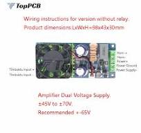500W ±45V-±70V Digital Power Amplifier Board Mono Channel Class D HiFi  Sound Amplifier for 4-8 ohm Car Home Speaker Subwoofer - AliExpress 502