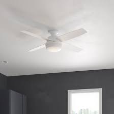 Ceiling fan fan pdf manual download. Hunter Fan 52 Dempsey 4 Blade Led Flush Mount Ceiling Fan With Remote Control And Light Kit Included Reviews Wayfair