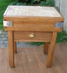 Ancien Billot De Boucher Pour Cuisine Billot Meuble De Metier Deco Bistrot