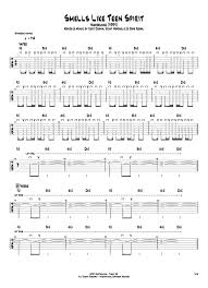 Smells Like Teen Spirit EASY Sheet music Tab - Nirvana
