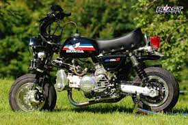 blast factory exclusive parts honda mini bike custom cafe racer