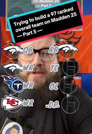 How to Create Your Own Team Builder in Madden 25