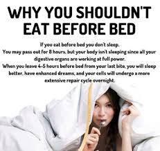 Brenda Chung Why You Shouldn T Eat Before Bed Facebook