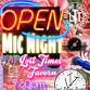 Open Mic Night! event image