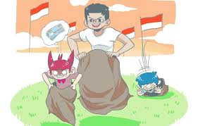 Cerita fabel ini diambil dari aesop's fables berjudul the lion and the mouse. Contoh Komik Hari Kemerdekaan Indonesia Cerita Bergambar Kocak Memeriahkan Hut Ri Ke 76 Pikiran Rakyat Bogor