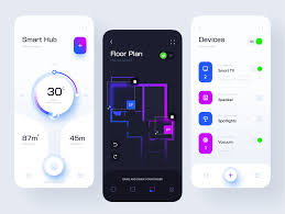 Smart Hub Application Design In 2020 Application Design Mobile Inspiration Smarthome App