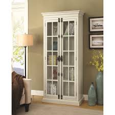 Recommended modern black curio cabinet 1. Coaster Curio Cabinets White Curio Cabinet A1 Furniture Mattress Curio Cabinets