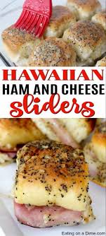 Hawiian Ham And Cheese Sliders Recipe Easy Ham And Cheese Sliders Recipe Slider Recipes Ham And Cheese Ham And Cheese Sliders Hawaiian