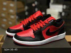 Durable Nike Air Jordan 1 Low Gym Red Black White 553558 610 Mens Womens Basketball Shoes Nike Air Jordan Shoes Air Jordans Nike Air