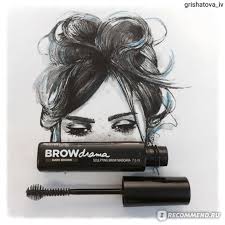 тушь для бровей Maybelline New York Brow Precise Fiber Filler Tush Dlya Brovej Maybelline Brow Drama Foto Tushi Bez Tenej Karandasha Effekt Pushistyh Brovej Otzyv Ot Devushki S Belymi Brovyami Ottenok Dark Brown Otzyvy Pokupatelej