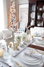 See My Styled And Set Christmas Table Decor Ideas Tips On Seating Centerpiece Ide Christmas Dining Table Christmas Table Centerpieces Christmas Dinner Table