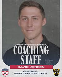 Let's give a warm welcome back to David Jansen, the Men's Assistant Coach  at @gustiemsoccer . This will be David's 2nd cycle