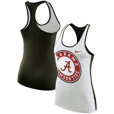 Alabama crimson tide 365, leesburg, virginia. Alabama Crimson Tide Nike Womens Performance Touch Big Logo Tank Top White