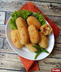 Kroket Kentang Lembut Isi Ayam Dan Wortel Resep Resepkoki