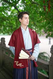 重回汉唐浮光原创品牌日常汉服男绣花对襟半臂民族风单上衣秋装 tmall com天猫 ancient chinese clothing hanfu chinese traditional costume