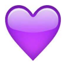 Pin By Maria Fernanda On Wallpaper Heart Emoji Purple Heart Emoji