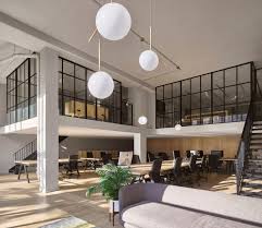 Dominic Mckenzie Architects Creates Industrial Style Office For Tap Music Industrial Style Office Interior Architecture Office Executive Office Design Interior