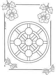 Kindermandala 3 Malvorlagen Kindermandalas