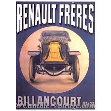 We repair, restore, refurbish, service and sell vintage audio. Affiche Publicitaire Affiche Francaise Vintage Renault Freres