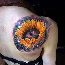 Instagram Photo By Inked Magazine May 27 2016 At 3 38pm Utc Sunflower Tattoo Sleeve Galaxy Tattoo Tattoos