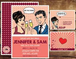 Comic Strip Pop Art Wedding Invitation By Conceptdesignz On Etsy Comic Wedding Invitations Retro Wedding Invitations Comic Book Wedding