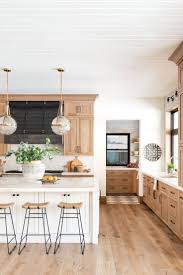 Natural Wood Kitchen Design Studio Mcgee In 2020 Latest Kitchen Designs Light Wood Cabinets Kitchen Interior
