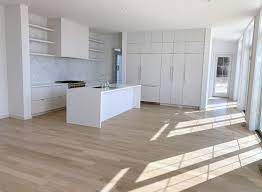No additives | exceptional flow & leveling; Watermill Farmhouse Valenti Flooring