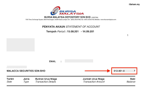 I will also explain other information related to it such as the process of buying or selling shares itself. Macam Mana Nak Cari Nombor Akaun Cds