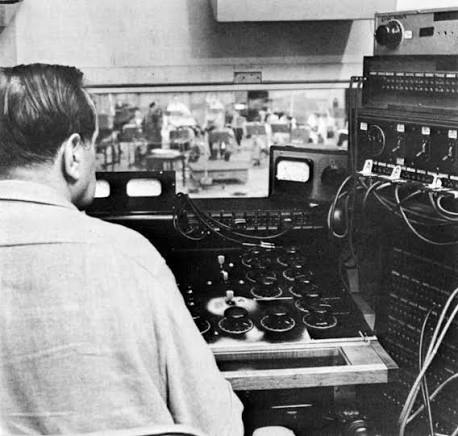 Columbia's 30th St. studio (aka 'The Church') circa 1960.