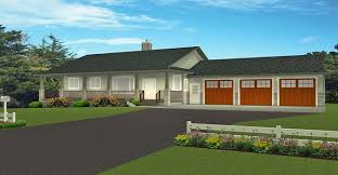 Plan 2015870 Ranch Style Bungalow Plan With A Finished Basement 3 Car Garage 5 Bedrooms 4 Baths Main Basement House Plans Ranch House Plans Garage Style