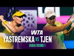 Video : Janice Tjen defeats Dayana Yastremska at Dubai 2026 – Round 1