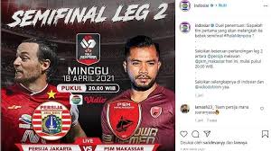 Psm makassar dan persija jakarta akan kembali bertemu dalam laga yang akan jadi pertarungan akhir kedua klub untuk memperebutkan tiket ke babak final. Bpc7v3gyqpnn5m