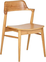Amazonsmile Amazon Brand Rivet Mid Century Modern Wood Dining Chair 30 H Natural Kitchen In 2020 Modern Wood Dining Chair Dining Chairs Low Back Dining Chairs