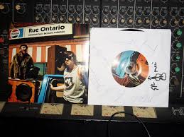 Bernard Adamus Rue Ontario 45 Band Autograph Bernard Book Cover Autograph