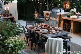 10 Steps To A Magical Outdoor Dining Table Maison De Pax Backyard Dining Outdoor Dining Fall Outdoor Decor