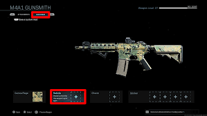 Bar nerfed to add more recoil; Warzone Changing Reticles Guide Call Of Duty Modern Warfare Gamewith